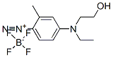 4-[ethyl(2-hydroxyethyl)amino]-2-methylbenzenediazonium tetrafluoroborate CAS#: 67952-27-6