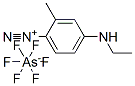 4-(ethylamino)-2-methylbenzenediazonium hexafluoroarsenate CAS#: 63217-32-3