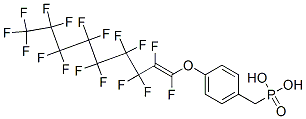 [[4-[(heptadecafluorononenyl)oxy]phenyl]methyl]-Phosphonic acid CAS#: 63513-12-2