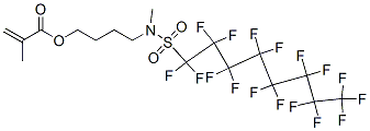 4-[[(heptadecafluorooctyl)sulphonyl]methylamino]butyl methacrylate CAS#: 61577-14-8