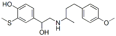 4-hydroxy-alpha-[[[3-(4-methoxyphenyl)-1-methylpropyl]amino]methyl]-3-(methylthio)benzyl alcohol CAS#: 66264-72-0