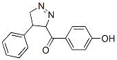 (4-hydroxyphenyl)-(4-phenyl-4,5-dihydro-3H-pyrazol-3-yl)methanone CAS#: 7250-35-3