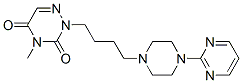 4-methyl-2-[4-(4-pyrimidin-2-ylpiperazin-1-yl)butyl]-1,2,4-triazine-3, 5-dione CAS#: 179756-85-5