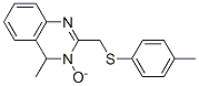 4-methyl-2-[(4-methylphenyl)sulfanylmethyl]-3-oxido-quinazoline CAS#: 7251-56-1