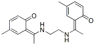 4-methyl-6-[1-[2-[1-(3-methyl-6-oxo-1-cyclohexa-2,4-dienylidene)ethyla mino]ethylamino]ethylidene]cyclohexa-2,4-dien-1-one CAS#: 60630-08-2