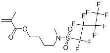 4-[methyl[(nonafluorobutyl)sulphonyl]amino]butyl methacrylate CAS#: 67906-39-2
