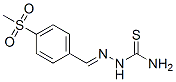 [(4-methylsulfonylphenyl)methylideneamino]thiourea CAS#: 6334-23-2