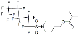 4-[methyl[(tridecafluorohexyl)sulphonyl]amino]butyl methacrylate CAS#: 67939-61-1