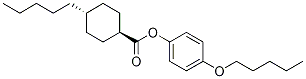 4-n-Pentyloxyphenyl 4-trans-n-pentylcyclohexanecarboxylate CAS#: 67589-55-3