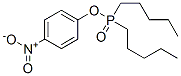 4-nitrophenyl di-N-pentylphosphinate CAS#: 7284-69-7