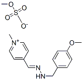 4-[[(p-anisyl)methylhydrazono]methyl]-1-methylpyridinium methyl sulphate CAS#: 68912-02-7