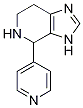 4-pyridin-4-yl-4,5,6,7-tetrahydro-3H-imidazo[4,5-c]pyridine CAS#: 7271-08-1