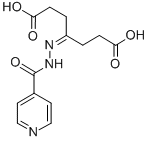 4-[(pyridin-4-ylcarbonyl)hydrazono]heptanedioic acid CAS#: 63041-19-0
