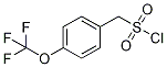 (4-(trifluoromethoxy)phenyl)methanesulfonyl chloride CAS#: 683813-55-0
