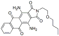 4,11-Diamino-2-(2-butoxyethyl)-1H-naphth[2,3-f]isoindole-1,3,5,10(2H)-tetrone CAS#: 67801-05-2