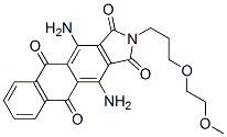 4,11-diamino-2-[3-(2-methoxyethoxy)propyl]-1H-naphth[2,3-f]isoindole-1,3,5,10(2H)-tetrone CAS#: 65059-45-2