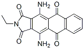 4,11-diamino-2-ethyl-1H-naphth[2,3-f]isoindole-1,3,5,10(2H)-tetrone CAS#: 65121-70-2
