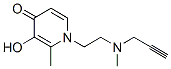 4(1H)-Pyridinone, 3-hydroxy-2-methyl-1-[2-(methyl-2-propynylamino)ethyl]- (9CI) CAS#: 686722-65-6
