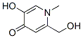 4(1H)-Pyridinone, 5-hydroxy-2-(hydroxymethyl)-1-methyl- (9CI) CAS#: 70033-59-9