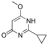 4(1H)-Pyrimidinone, 2-cyclopropyl-6-methoxy- (9CI) CAS#: 70058-41-2
