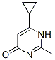 4(1H)-Pyrimidinone, 6-cyclopropyl-2-methyl- (9CI) CAS#: 7043-05-2