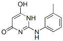 4(1H)-Pyrimidinone, 6-hydroxy-2-[(3-methylphenyl)amino]- (9CI) CAS#: 620984-97-6