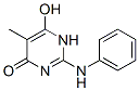 4(1H)-Pyrimidinone, 6-hydroxy-5-methyl-2-(phenylamino)- (9CI) CAS#: 620984-87-4