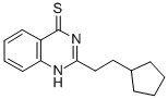 4(1H)-Quinazolinethione,2-(2-cyclopentylethyl)- CAS#: 606136-43-0