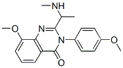 4(3H)-Quinazolinone,  8-methoxy-3-(4-methoxyphenyl)-2-[1-(methylamino)ethyl]- CAS#: 602318-92-3