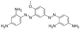 4,4'-[(4-methoxy-1,3-phenylene)bis(azo)]bisbenzene-1,3-diamine CAS#: 6358-83-4