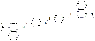 4,4'-[Azobis(p-phenyleneazo)]bis(N,N-dimethyl-1-naphthalenamine) CAS#: 69163-06-0