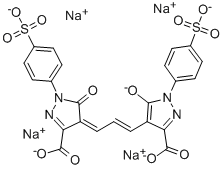 4,4'-BIS[3-CARBOXY-5-OXO-1-(4-SULFOPHENYL)-2-PYRAZOLIN-4-YL]TRIMETHINE OXONOLE DIPOTASSIUM SALT CAS#: 66096-14-8