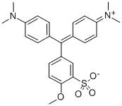 4',4''-BIS(DIMETHYLAMINO)-4-METHOXY-3-SULFOTRITYL INNER SALT CAS#: 63148-81-2