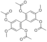 4,4'-DIMETHOXY-2,2'5,5'-TETRAACETOXYBIPHENYL CAS#: 7461-72-5