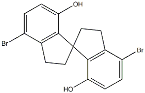 4,4'-Dibromo-2,2',3,3'-tetrahydro-1,1'-spirobi[1H-indene]-7,7'-diol CAS#: 681481-91-4