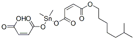4,4'-[(Dimethylstannylidene)bis(oxy)]bis[(Z)-4-oxo-2-butenoic acid 6-methylheptyl] ester CAS#: 61599-28-8