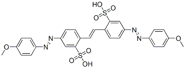 4,4'-bis[(4-methoxyphenyl)azo]stilbene-2,2'-disulphonic acid CAS#: 69571-22-8
