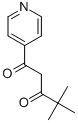 4,4-dimethyl-1-pyridin-4-yl-pentane-1,3-dione CAS#: 6312-01-2