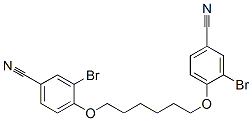 4,4'-[hexane-1,6-diylbis(oxy)]bis[3-bromobenzonitrile] CAS#: 65693-92-7