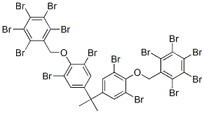 4,4'-(isopropylidene)bis[2,6-dibromo-alpha-(pentabromophenyl)anisole] CAS#: 66165-57-9