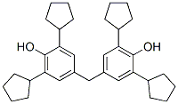 4,4'-methylenebis[2,6-dicyclopentylphenol] CAS#: 66003-80-3