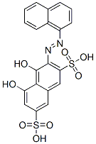 4,5-Dihydroxy-3-(1-naphthalenylazo)-2,7-naphthalenedisulfonic acid CAS#: 62106-17-6
