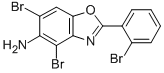 4,6-DIBROMO-2-(2-BROMOPHENYL)-1,3-BENZOXAZOL-5-AMINE CAS#: 637302-91-1