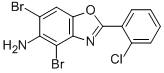 4,6-DIBROMO-2-(2-CHLORO-PHENYL)-BENZOOXAZOL-5-YLAMINE CAS#: 531515-79-4