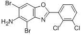 4,6-DIBROMO-2-(2,3-DICHLOROPHENYL)-1,3-BENZOXAZOL-5-AMINE CAS#: 637303-12-9