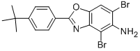 4,6-DIBROMO-2-(4-TERT-BUTYLPHENYL)-1,3-BENZOXAZOL-5-AMINE CAS#: 637303-01-6
