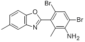 4,6-DIBROMO-2-METHYL-3-(5-METHYL-1,3-BENZOXAZOL-2-YL)ANILINE CAS#: 638159-15-6