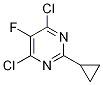 4,6-Dichloro-2-cyclopropyl-5-fluoropyrimidine CAS#: 617716-22-0