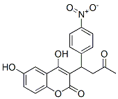 4,6-Dihydroxy-3-[1-(4-nitrophenyl)-3-oxobutyl]-2H-1-benzopyran-2-one CAS#: 64180-13-8