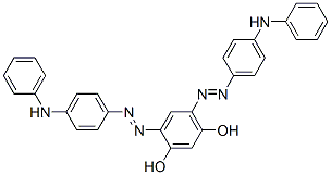 4,6-bis[[4-(phenylamino)phenyl]azo]resorcinol CAS#: 67801-52-9